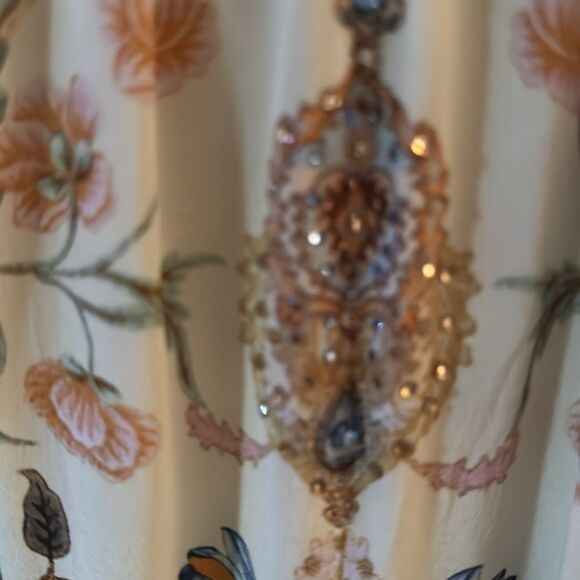 13 NWOT 949.00 CAMILLA High Low Hem Off Shoulder Dress
Honour Of Heirlooms SMALL - Picture 11 of 14